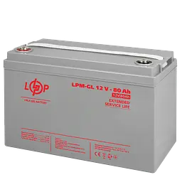 Акумулятор гелевий LPM-GL 12V - 80 Ah