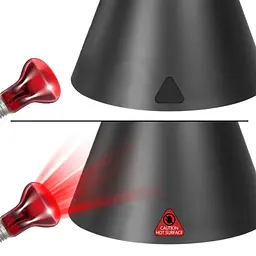 Світильник глибокий рефлекторний з Wi-Fi Repti-Zoo Smart Wi-Fi Deep Lamp L 150W (ZRL02LB) - мініатюра 5
