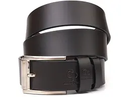 Чоловічий шкіряний ремінь GRANDE PELLE 3,8х120 см acs0024547 - мініатюра 1