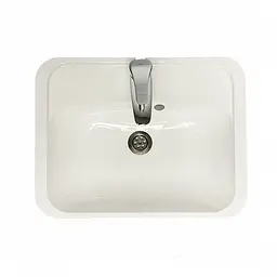 Умивальник врізний Adamant OPTION 550х430 Classic white-01 - мініатюра 2
