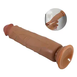 Фалоімітатор - Barbara Alcmene Dildo 9,8" Brown - мініатюра 9