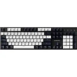 Клавіатура GamePro Genesis Metallic (MK144B) Outemu Red Switch USB UA Black (MK144B) - мініатюра 6