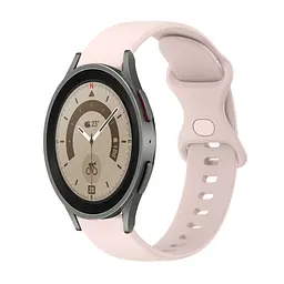 Ремінець силіконовий для смарт-годин BeWatch Amazfit універсальний S 20 мм CBітло-рожевий (101N3S09.2) - мініатюра 5