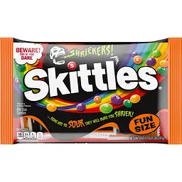 Драже Skittles Halloween Shriekers Fun Size Sour 303.91g
