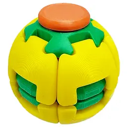 Дитячий антистрес "Spiner-Ball" SPIN-BALL-6(Yellow-Green) розмір 5,5 см