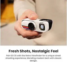 Екшн-камера Insta360 GO 3S Retro Bundle (Special Edition) Canvas White 128G - мініатюра 11