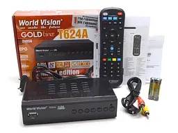 Ефірний Т2 цифровий ресивер World Vision T624A - мініатюра 3
