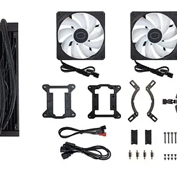 Система охолодження для комп’ютерного процесора Cooler Master MasterLiquid 240L Core MLWD24M-A18PZ-R1 RGB/Black - мініатюра 6