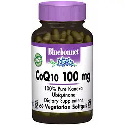 Коензим Q10 Bluebonnet Nutrition CoQ10 100 мг 60 желатинових капсул