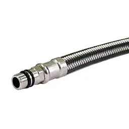 Шланг для змішувача Santan Flex-combi-anticor короткий штуцер М10х1/2" 150 см 30412 - мініатюра 2