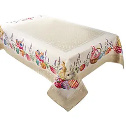 Скатертина гобелен Lefard Кролики Mimbre 140x260 см (732-397) - мініатюра 2