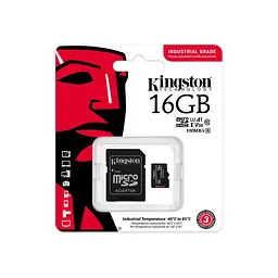 Карта пам'яті Kingston 16GB microSDHC class 10 UHS-I V30 A1 (SDCIT2/16GB) - мініатюра 3