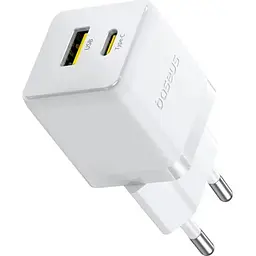 Мережевий зарядний пристрій Baseus Palm Fast Charger 20W Moon White (P10111608213-00) [139990] - мініатюра 2