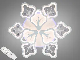 Стельова LED-люстра з диммером і кольоровою підсвіткою, 150W