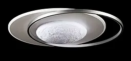 Сучасна стельова LED-люстра Splendid Ray L2907/580/2+1 LED (WHITE+GREY) - білий/сірий, 144 Вт, діаметр 58 см, від 14 до 20 м²