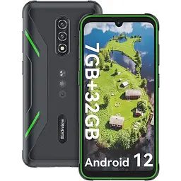 Смартфон Blackview BV5200 4/32 Gb NFC чорно-зелений