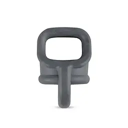 Кільце ерекційне Boners Liquid Silicone Ball Splitter 7 см сірий - мініатюра 2