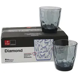Набір склянок Bormioli Rocco Diamond Dof Ocean Blue 385 мл 6 шт. (302259M) - мініатюра 5