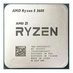 Процесор AMD Ryzen 5 3600 (100-100000031AWOF) (Socket AM4, 12T, 4.2 ГГц, Box) Б/в