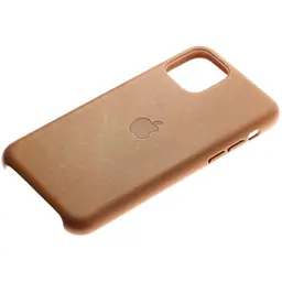 Оригінальний шкіряний чохол Apple Leather Case для iPhone 11 Pro Max (6.5") Saddle Brown (MX0D2ZM/A) - мініатюра 6