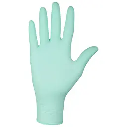 Рукавички нітрілові Mercator Nitrylex Green оглядові нестерильні неопудрені зелені М 50 пар