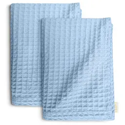Рушники вафельні Cosas Greek Waffle Cloud 2 шт., 55x90 см/75x130 см, блакитні