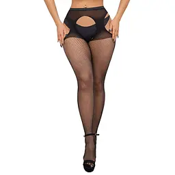 Колготки-панчохи сексуальні в сіточку One Size (87511)