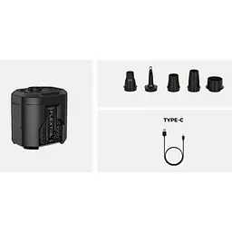 Портативний повітряний насос Flextail Evo Pump 3, 1000 л/хв, помаранчевий - мініатюра 2