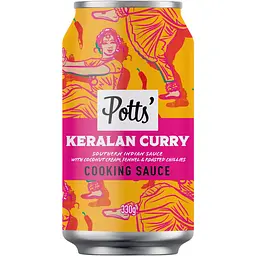 Соус Каррі Кацу Pott's з кокосовими вершками з соєвим соусом тамарі та соком юзу 330 г