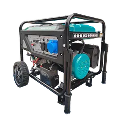 Генератор Газо/бензиновий INVO H9000D-G 7.2/7.7 кВт з електрозапуском - мініатюра 2