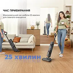 Пилосос миючий вертикальний 1в1 Dreame H12 Core - мініатюра 5