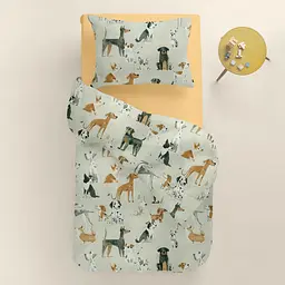 Дитяча постільна білизна в ліжечко HAPPY DOGS CS1 COSAS (4822052466803) - мініатюра 2
