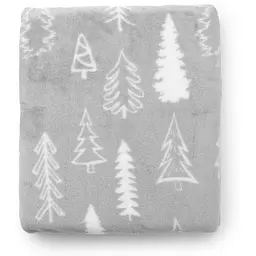 Плед Ardesto Flannel, 200х160 см, ялинки (ART0110PB) - мініатюра 2