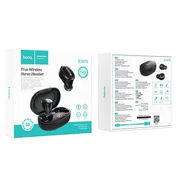 Навушники Hoco EW11 TWS | BT5.1, 40/300mAh, 5h | black - мініатюра 5