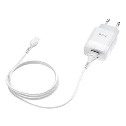 Адаптер мережевий Hoco Micro USB Cable Glorious C73A 6931474713063 - мініатюра 5