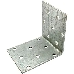 Кутник меблевий перфорований симетричний TNX 50 x 50 x 50 x 2мм (в упаковці 5шт)