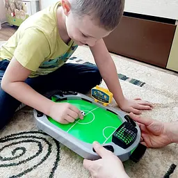 Настільний футбол Shooting Football міні, гра для двох дітей, механічне управління, ігровий набір футбол - мініатюра 5