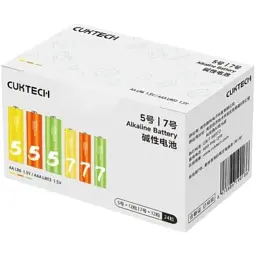 Батарейка CUKTECH AA+AAA rainbow alkaline battery (12*AA+12*AAA) (CUKAAB10CNCM) - мініатюра 4