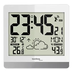 Настінний годинник Technoline WS8119 White (WS8119)