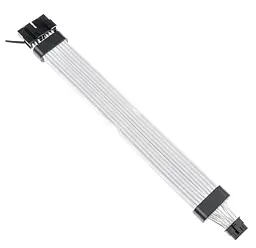 Кабель для ПК Qube RGB 12+4Pin to 2*8Pin VGA, Black - мініатюра 2