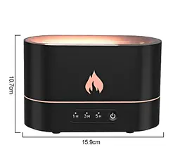 Ультразвуковий зволожувач повітря Flame Mist з ефектом полум'я - мініатюра 4