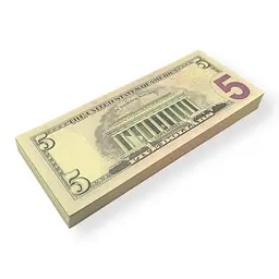 Купюри сувенірні номіналом 5 доларів США 100 шт. - мініатюра 4