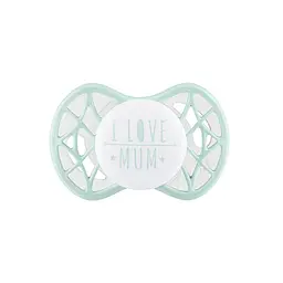 Пустушка Nuvita 7064 Air55 Cool ортодонтична 0m+ I LOVE MUM м'ятна NV7064SG - мініатюра 2