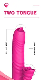 Вібратор Angelia USB 3 functions of thrusting / 20 vibrations Pink Boss Series 26-00142 98776 - мініатюра 6