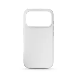 Силиконовый чехол с MagSafe для Apple iPhone 17 Pro, ICON2 MagCase, белый, противоударный, панель с мягкой подкладкой, защита всего корпуса, поддержка беспроводной зарядки, совместим с защитными стеклами и пленками, ArmorStandart (ARM86678)