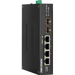 Комутатор мережевий Hikvision (DS-3T0506HP-E/HS) - мініатюра 3