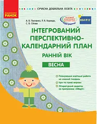Сучасна дошкільна освіта. Інтегрований перспективно-календарний план. Ранній вік. Весна