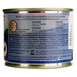 Вологий корм для собак Happy Dog Sens Pure Ente, з качкою, 200 г  - мініатюра 2