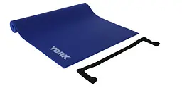 Килимок (мат) для фітнесу та йоги York Fitness 0,3см синій - мініатюра 3