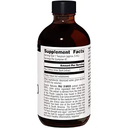 Екстракт Пау Д'арко кори мурашиного дерева Source Naturals Pau D'Arco 236 мл (2023-10-2679) - мініатюра 2